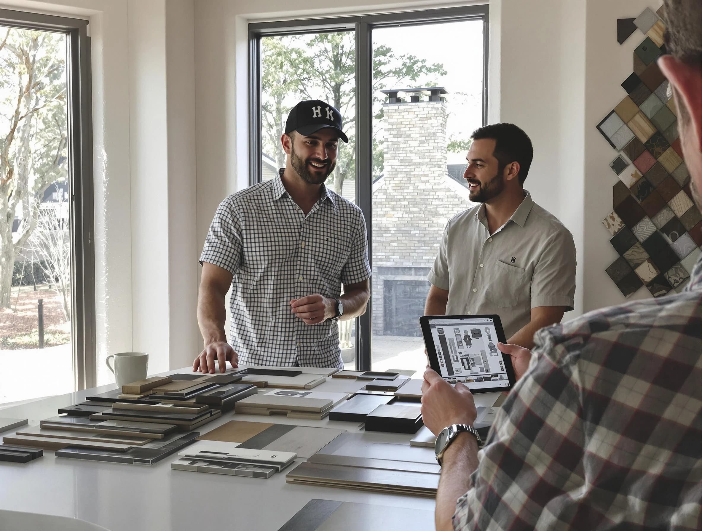 Genesee Chimney Sweep remodeling a chimney and fireplace in Genesee, CO