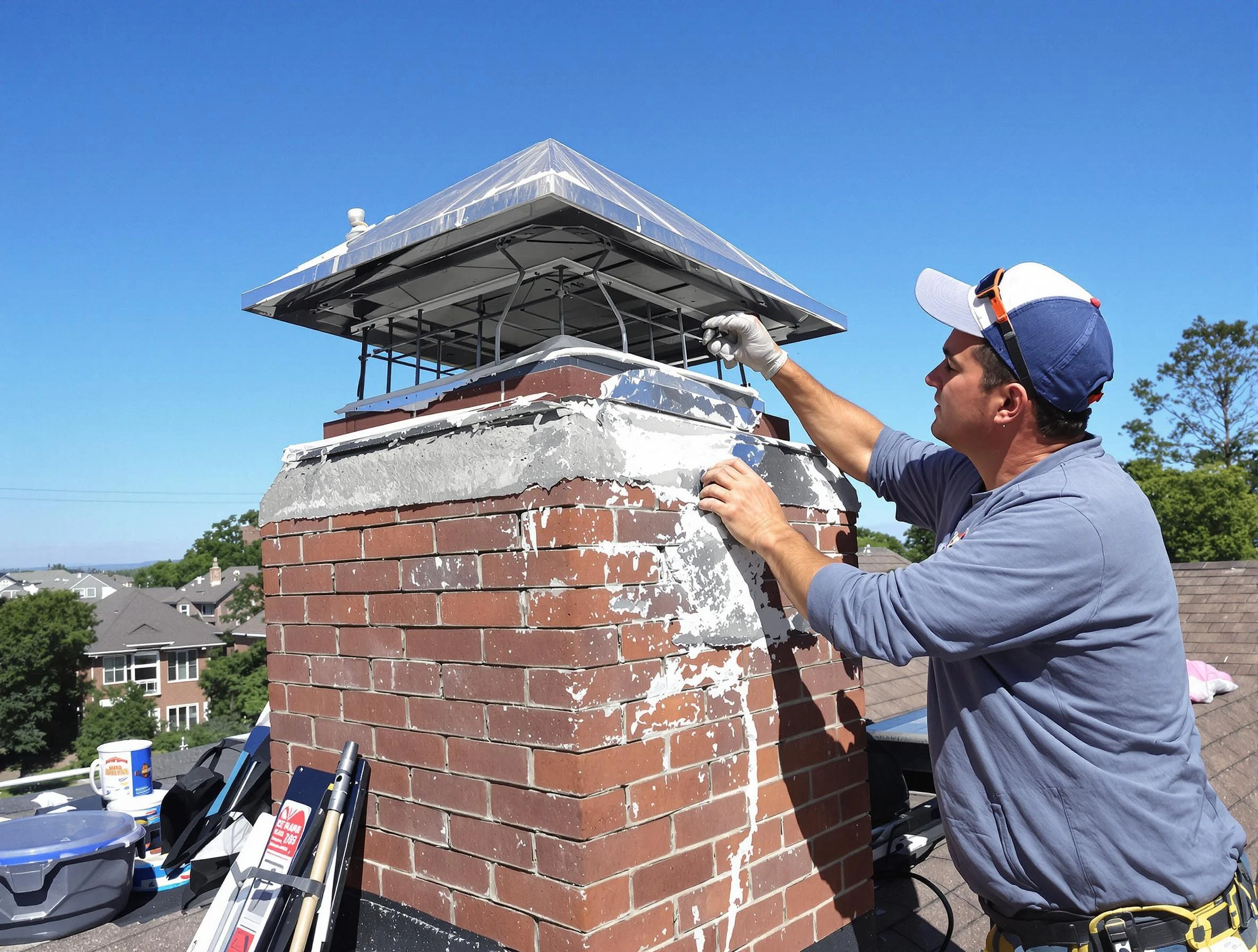 Chimney Crown Services service in Genesee, CO