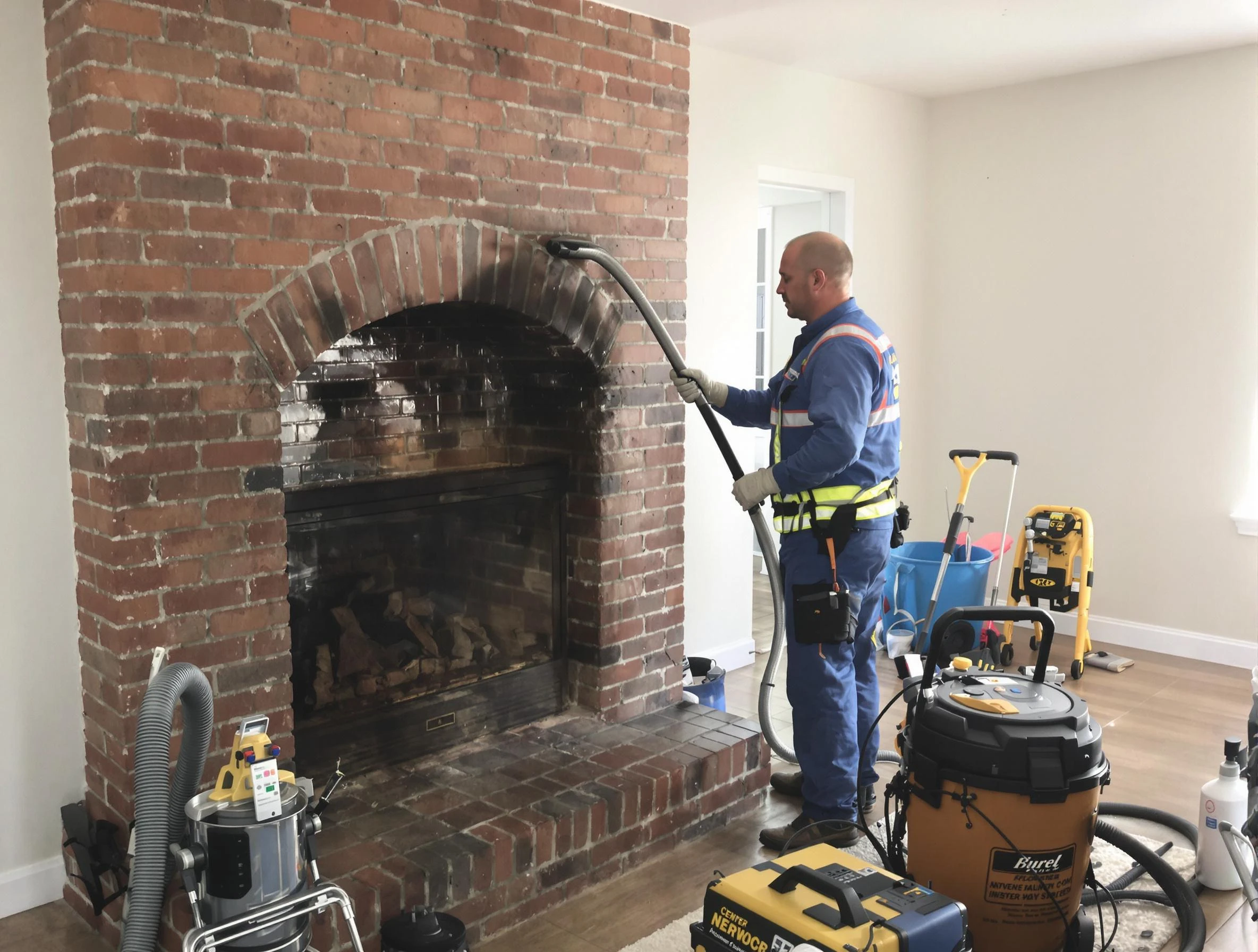 Genesee Chimney Sweep expert performing detailed chimney sweep in Genesee, CO